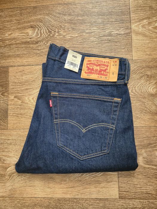 Нові чоловічи джинси Levis 501 [33/32, 34/30, 34/32, 36/30]