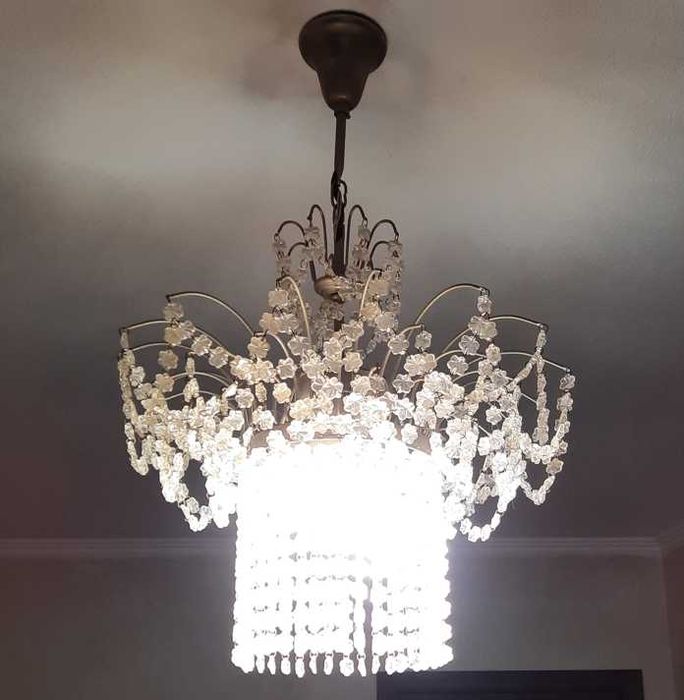 Люстра хрустальная