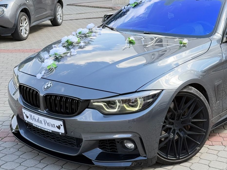 BMW 440i wynajem do ślubu wraz z kierowcą