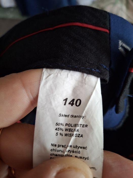 Garnitur komunijny  rozm 140