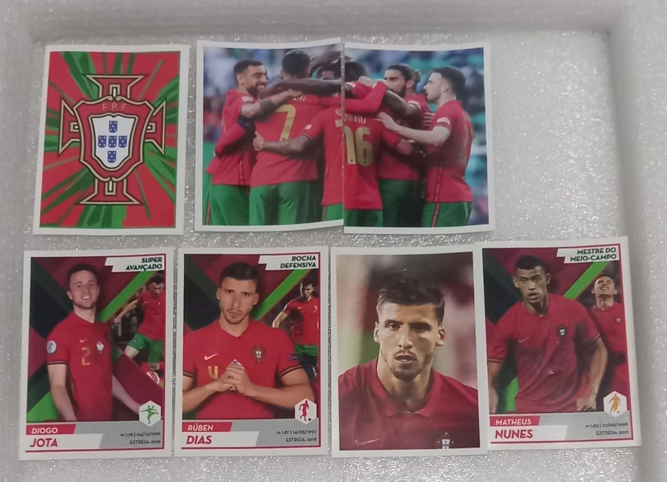 Conjunto 7 cromos Fome de vencer