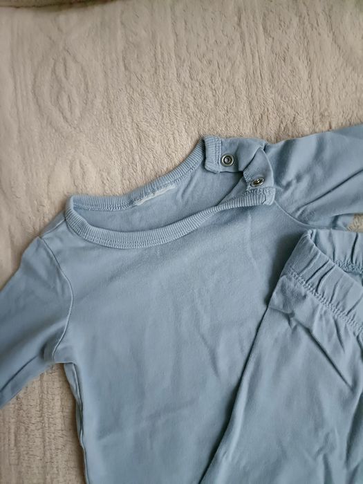H&M komplet piżamka długo rękaw 56
