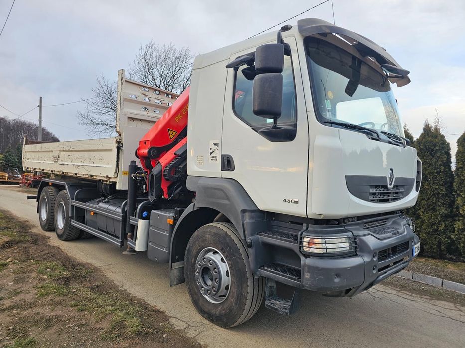 Renault KERAX  Wywrotka Renault KERAX 6X4 2012R HDS PALFINGER