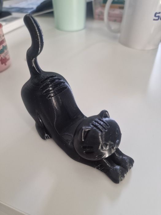 Gato suporte telemóvel