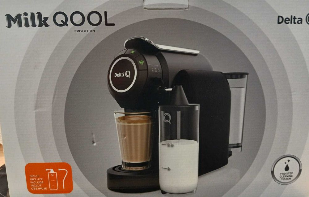 NOWY Ekspres na kapsułki Delta milkQool Evolution