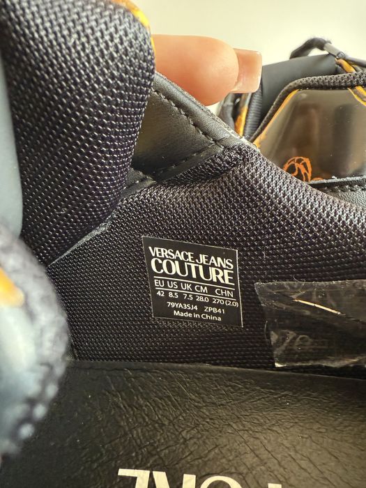 Кеди кросівки чоловічі Versace Jeans Couture 42p
