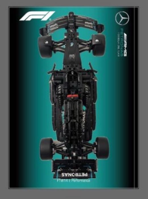 Display de exposição para LEGO 42171 Mercedes AMG F1 W14E Performence
