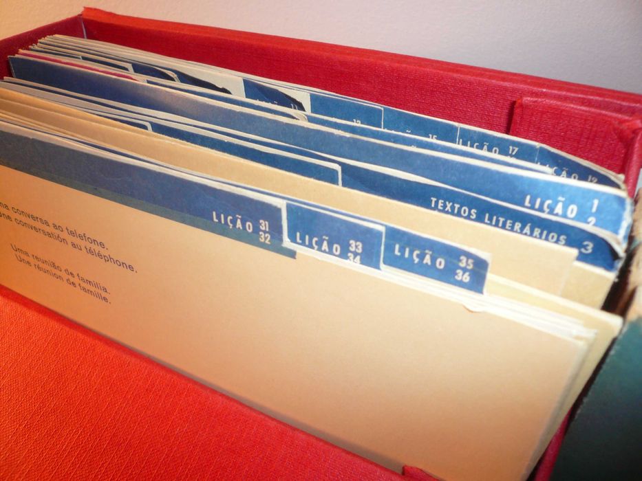 Discos vinil de lições de Francês