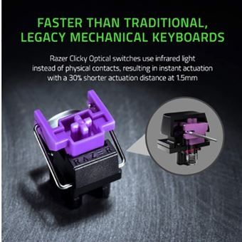 Teclado Razer Huntsman MINi branco