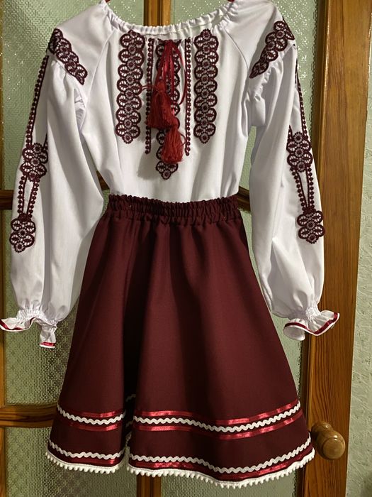 Український стилізований костюм для діівчаток,вишиванка для дівчат
