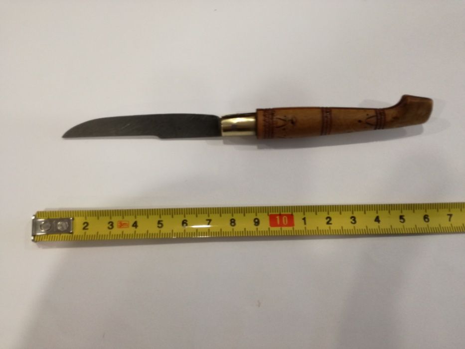 Canivete Coleção " Nontron Chaperon" Lâmina Aço Carbono