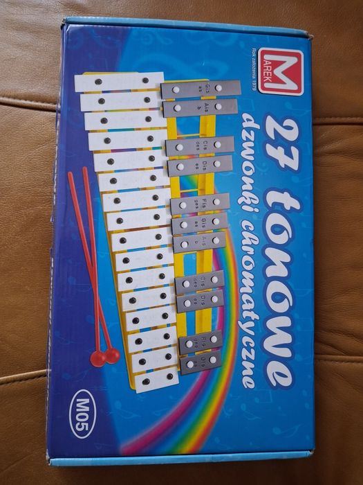 Dzwonki chromatyczne 27 tonowowe szkolne  idealne do nauki