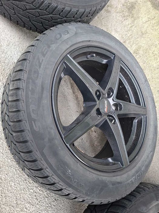 Koła zimowe Alufelgi ALUTEC 17" 225/55 R17 KBA 50069 Czarny Połysk
