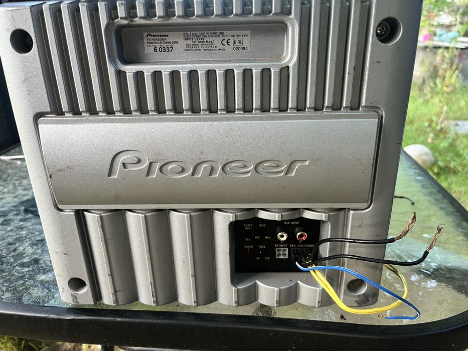 Subwoofer pioneer (opis)