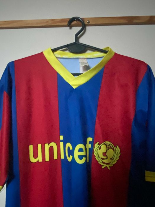 F.C. BARCELONA nr 10 MESSI - 2010 - 2011 - M/L - UNIKAT