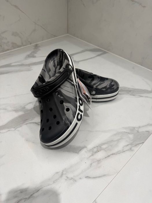 сабо Crocs Bayaband Clog Tie-Dye / Black (M10/W12 — 28 см)