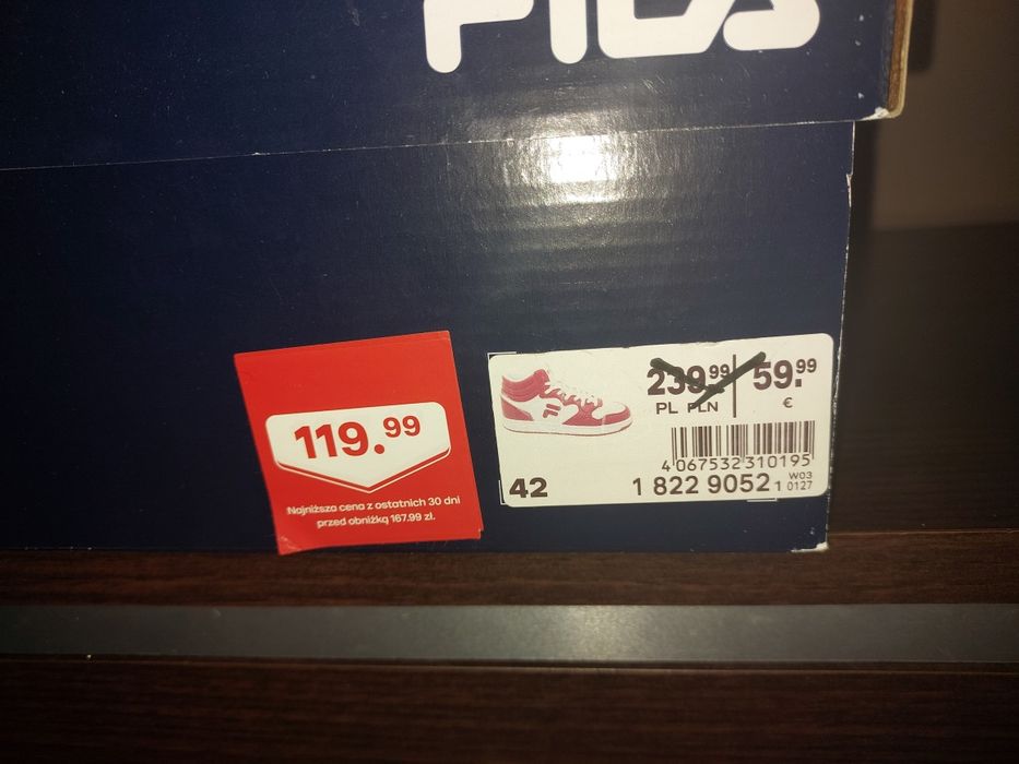 Buty FILA rozm.42