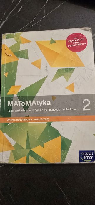 Matematyka  dla klasy 2