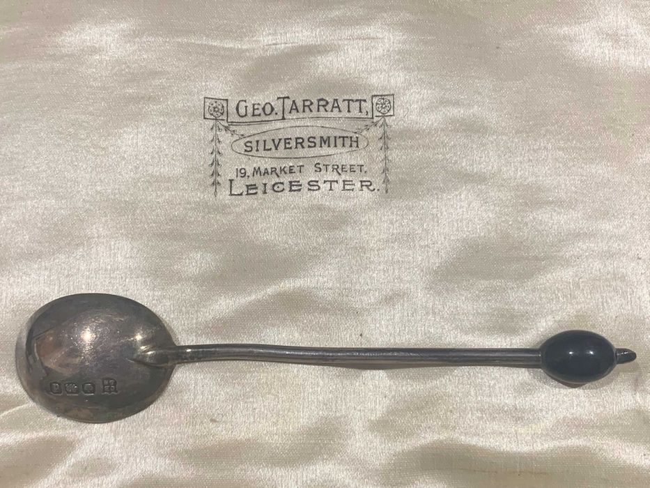 Colheres Prata Inglesa Genuína - Geo Tarratt (Leicester)