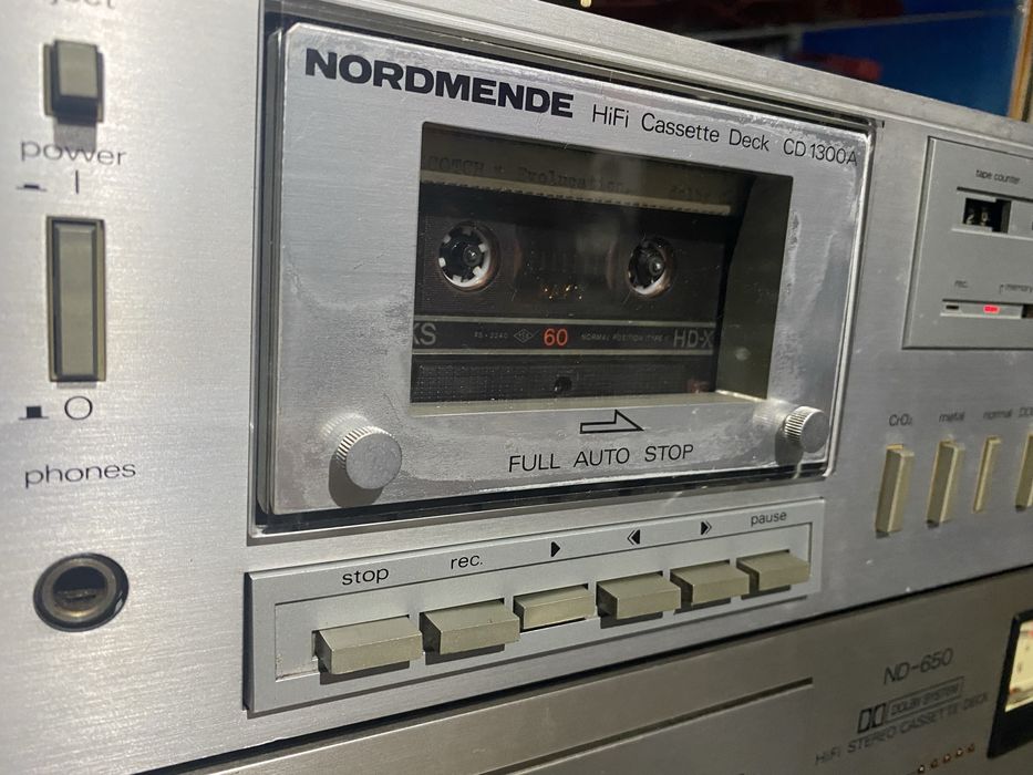 Magnetofon deck Nordmende