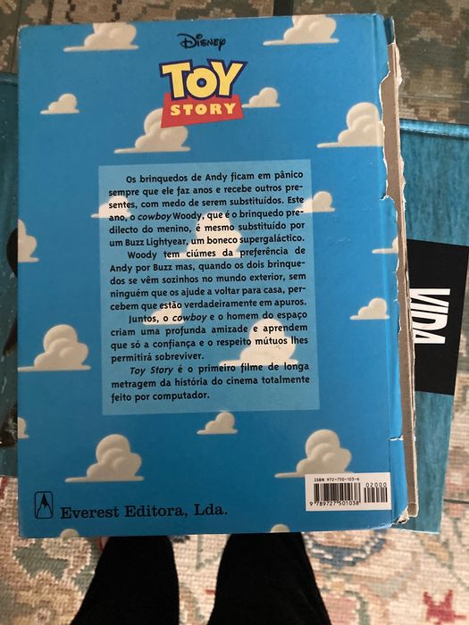 Livro Toy Story da Disney