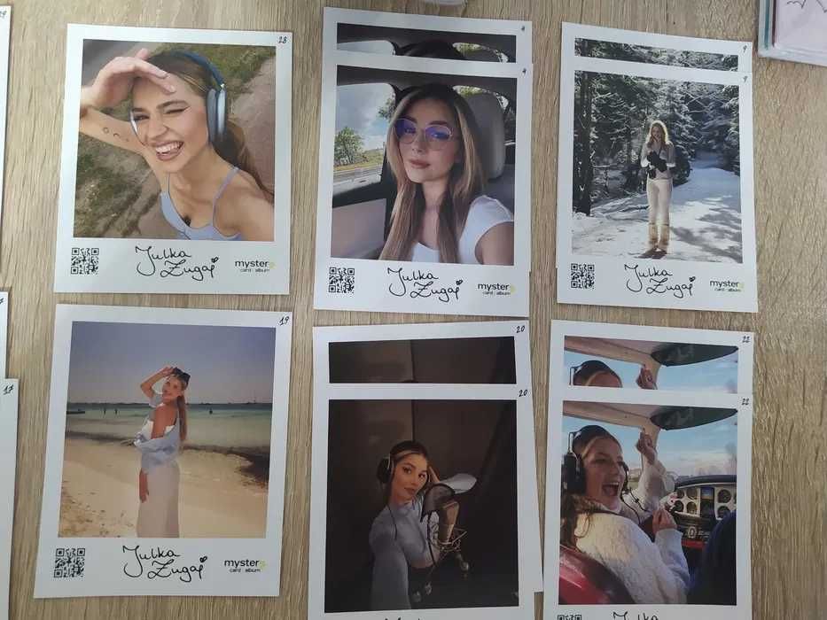 Karty kolekcjonerskie Julia Żugaj