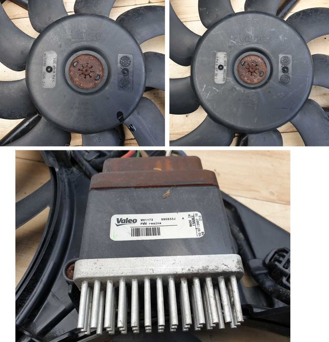 Audi A4 B8 A5 8T 07-12 Wentylatory chłodnicy moduł