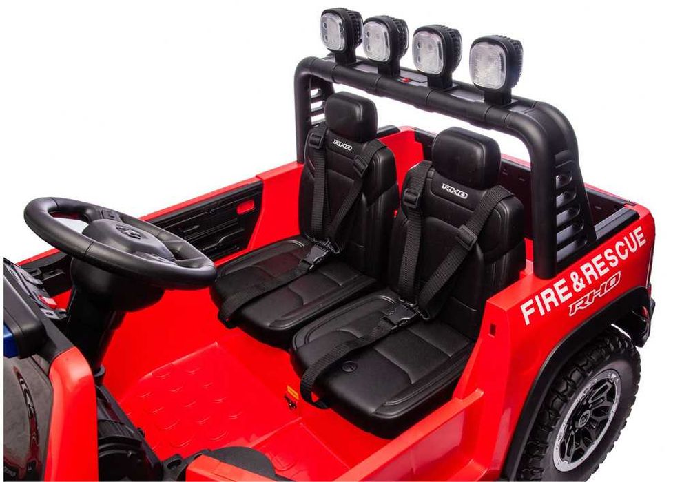 Pojazd Elektryczny dla Dzieci - RAM Straż Pożarna 4×4 XL