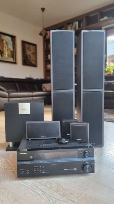 Pioneer głośniki i amplituner VSX-417