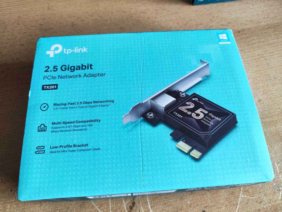Placa de rede Tp-link 2.5Gbe   TX201