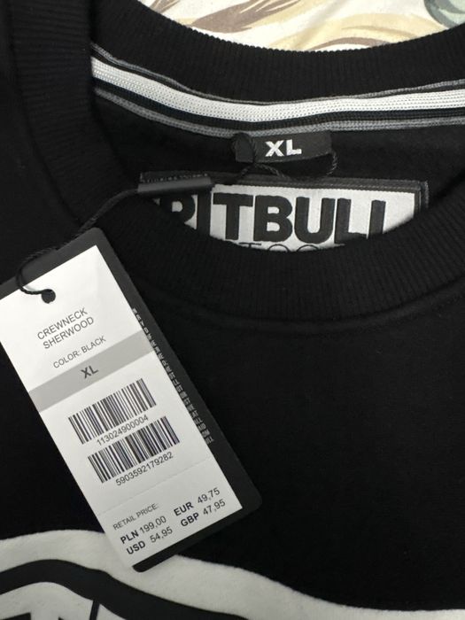 Bluza Czarna Pitbull