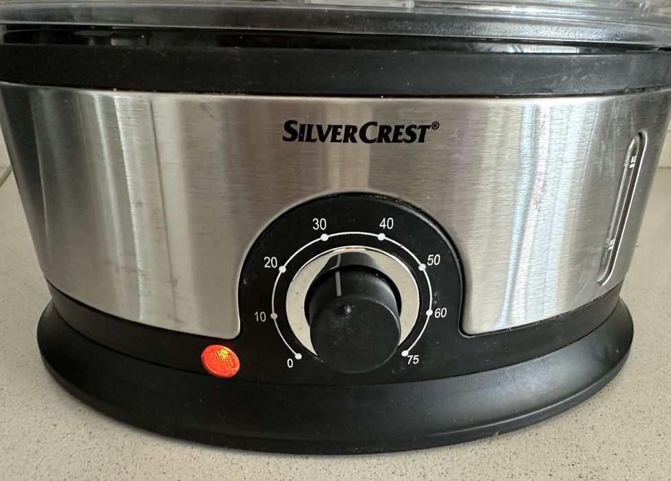 Máquina para cozinhar a vapor com três andares + travessa