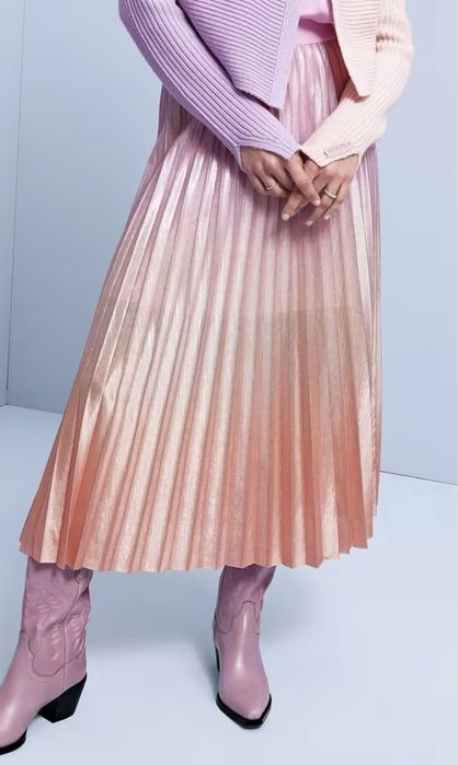 Яскрава плісе спаідниця люкс якість