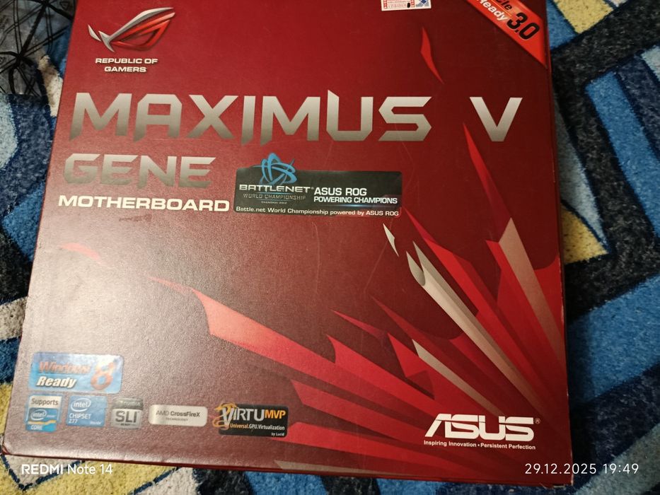 Комплект з материнки, оперативки, процесора