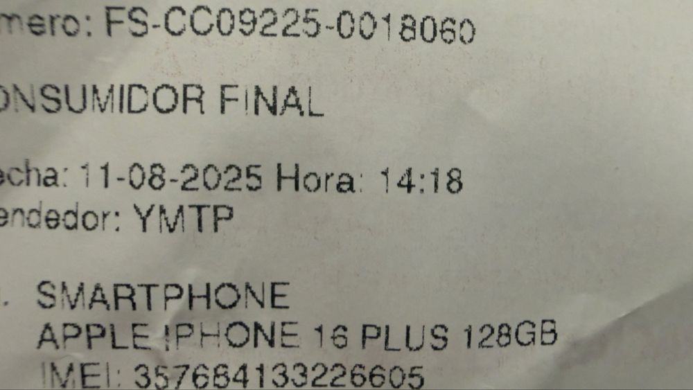 Iphone 16 plus - com garantia