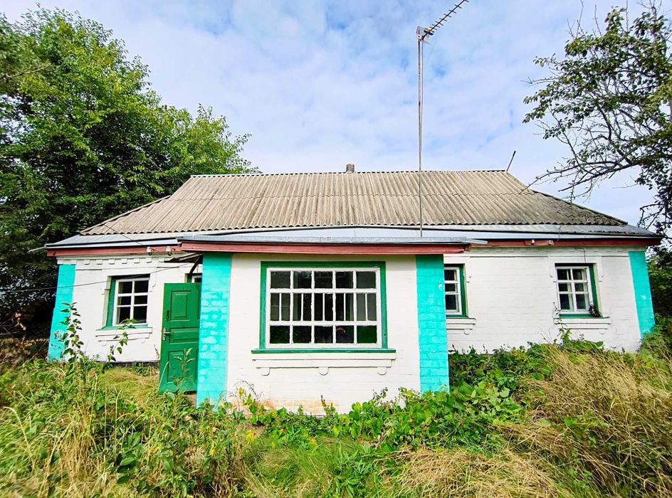 Дім 60 м2 українська хата піч-лежанка Собківка 7 км Умань 53 сотки