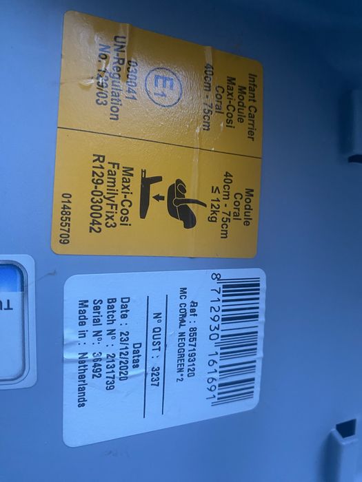 Fotelik maxi cosi coral