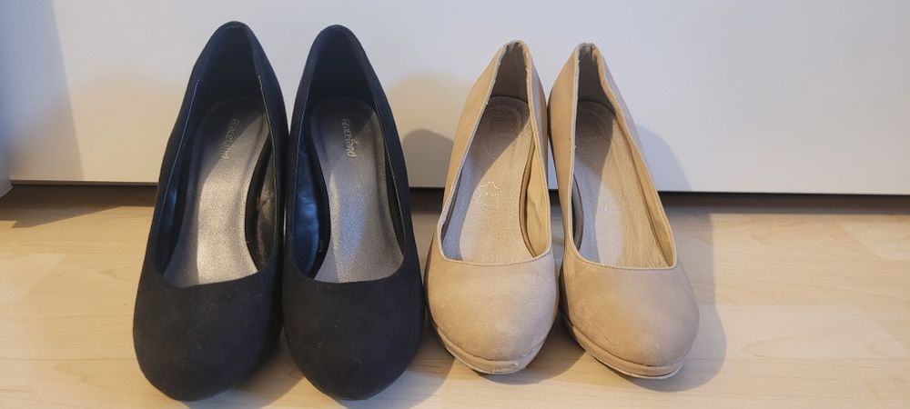 Buty czułenka szpilki 37