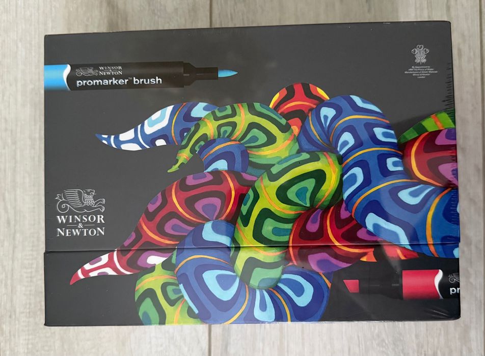 Winsor&Newton Promarker Brush, zestaw markerów graficznych 48 szt