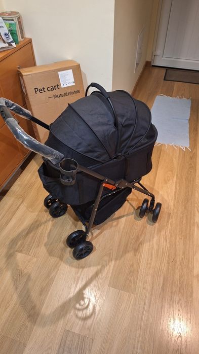 Carrinho de passeio para cão