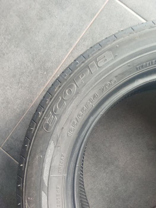 4 pneus 165 65 r14 bridgestone novos