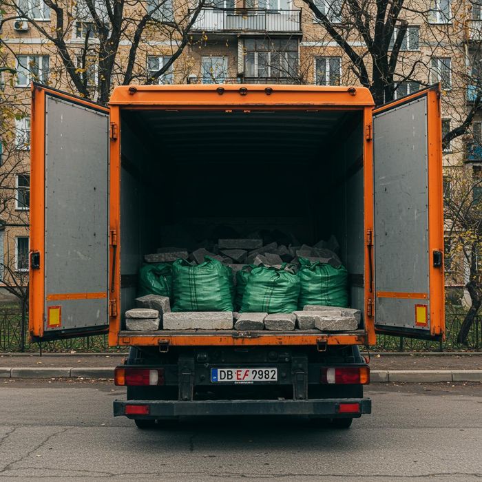 Вывоз строительного мусора, хлама в Одессе. Грузоперевозки