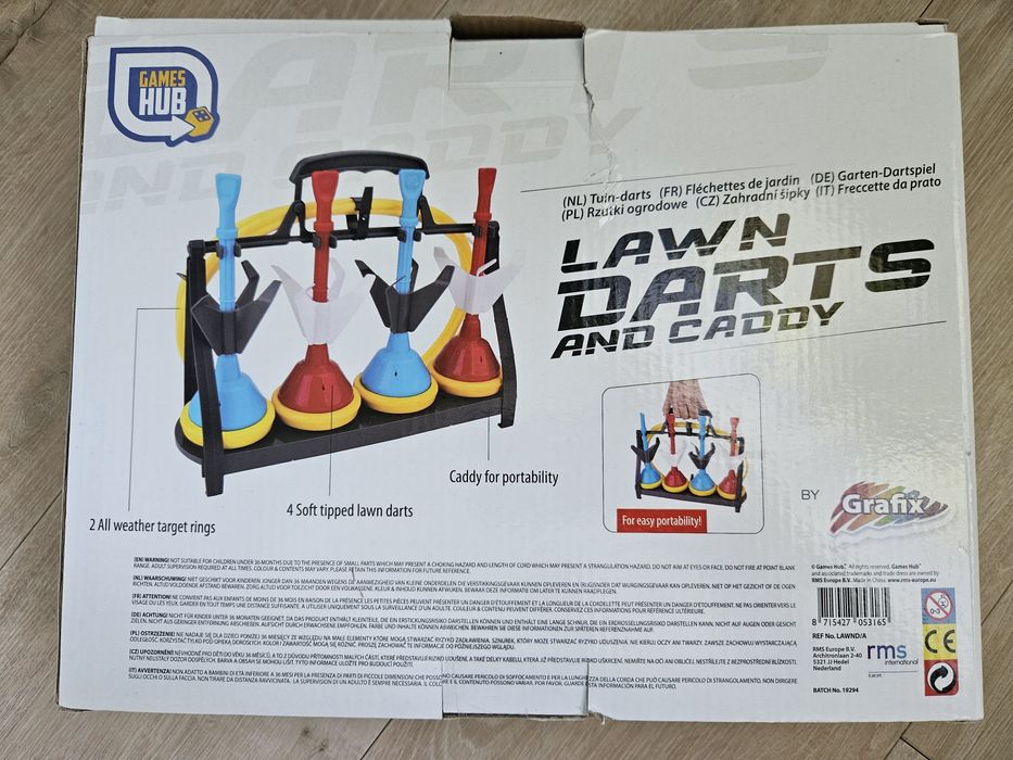 Zabawka rzutki ogrodowe LAWN DARTS