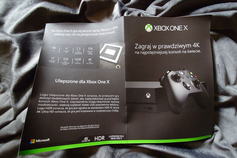 Konsola Xbox One X 1tb