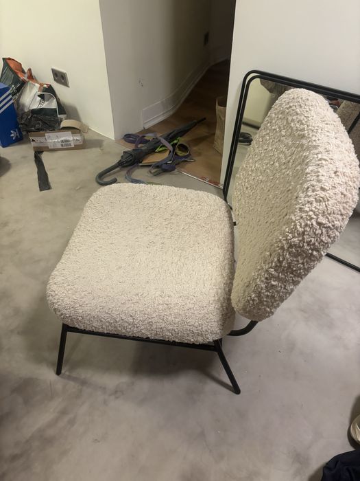 Cadeirão Faux Shearling Zara Home