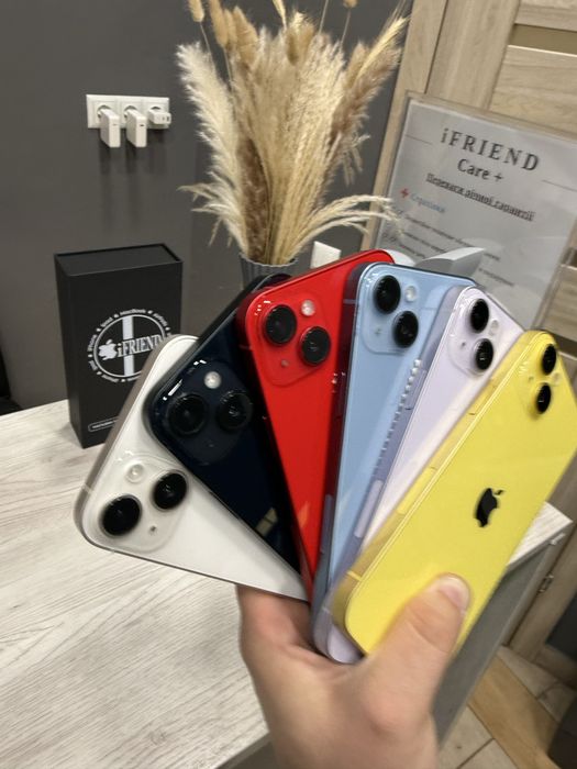 iphone 14+ plus 128gb, Всі 6 кольорів! Гарантія!