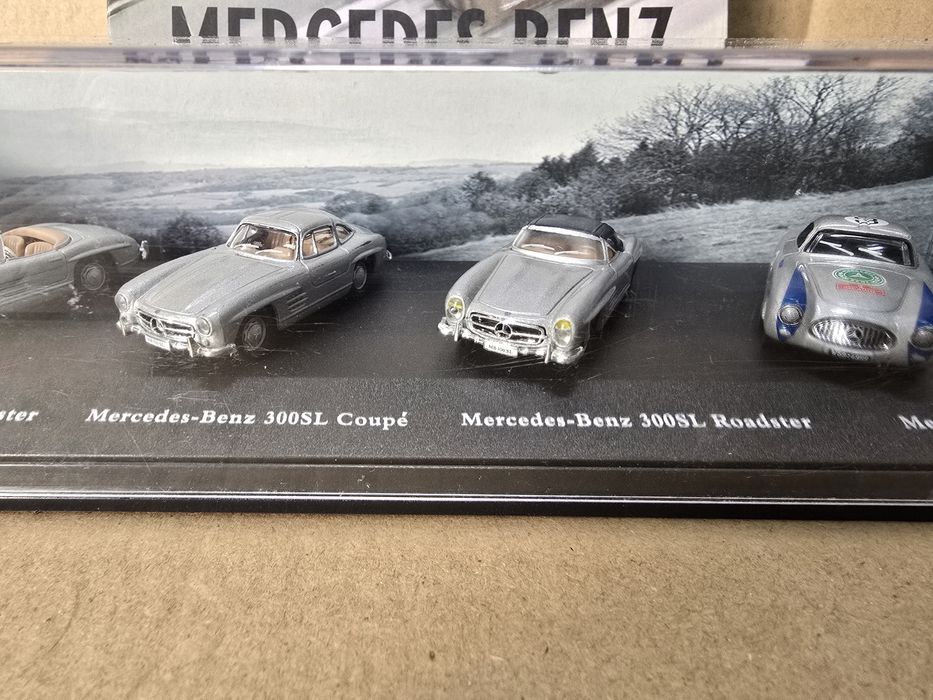 Modele kolekcjonerskie zestaw mercedes 1:87