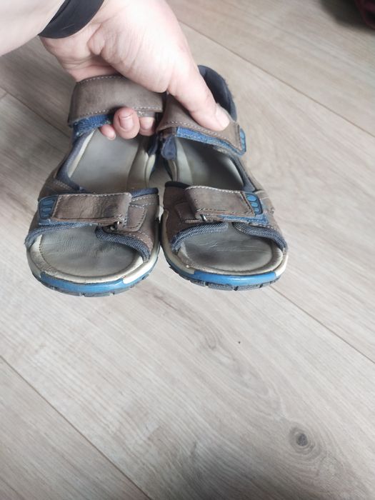 Szare sandały chłopięce Lasocki 32