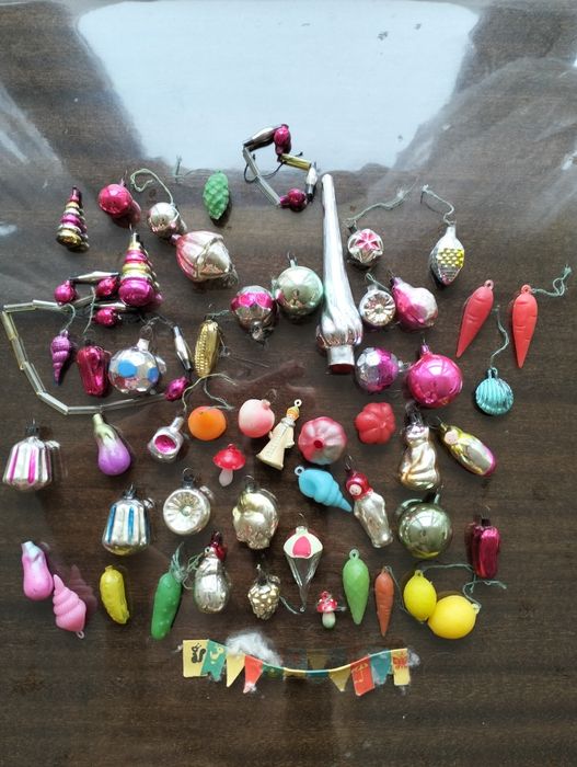 Старые елочные игрушки