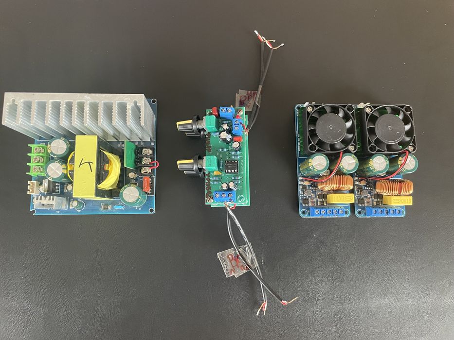 Комплект збірки підсилювача стерео системи D клас 500W IRS2092